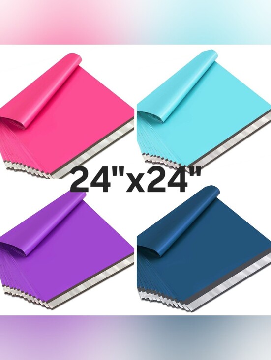 Other - Poly Mailers 24"x24"-10 Pack (PICK YOUR COLOR)